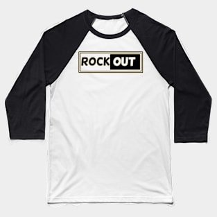 Rock out Baseball T-Shirt